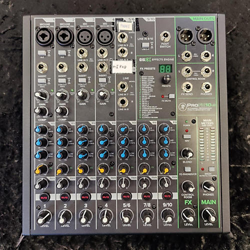 Mackie Used Mackie PROFX10V3 Unpowered Mixer