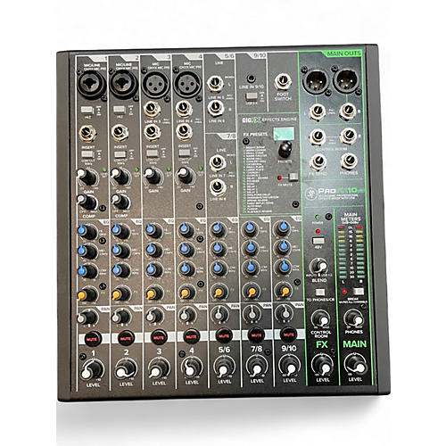 Used Mackie PROFX10X3 Unpowered Mixer