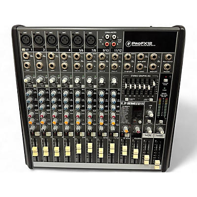 Mackie Used Mackie PROFX12 Unpowered Mixer