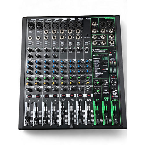 Used Mackie PROFX12 Unpowered Mixer