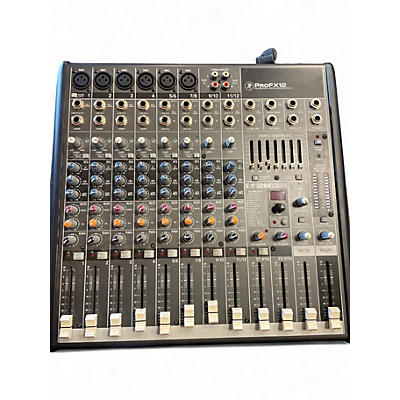 Used Mackie PROFX12 Unpowered Mixer