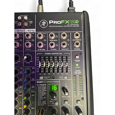 Used Mackie PROFX12 V2 Unpowered Mixer
