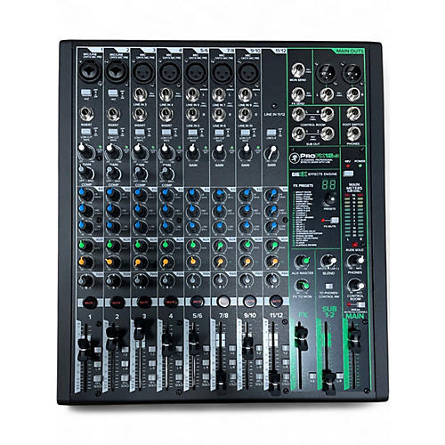 Used Mackie PROFX12 V3 Unpowered Mixer