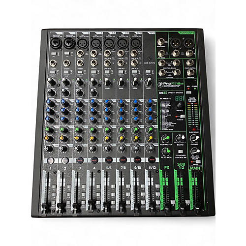 Used Mackie PROFX12V3 Unpowered Mixer