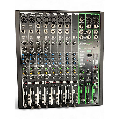 Used Mackie PROFX12V3 Unpowered Mixer