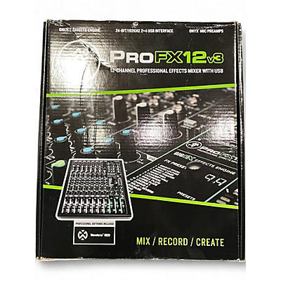 Used Mackie PROFX12V3 Unpowered Mixer