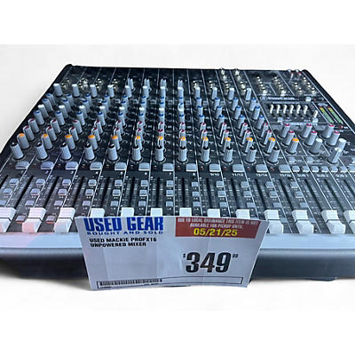 Used Mackie PROFX16 Unpowered Mixer