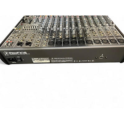 Used Mackie PROFX16 Unpowered Mixer