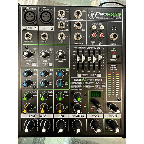 Mackie Used Mackie PROFX4V2 Unpowered Mixer