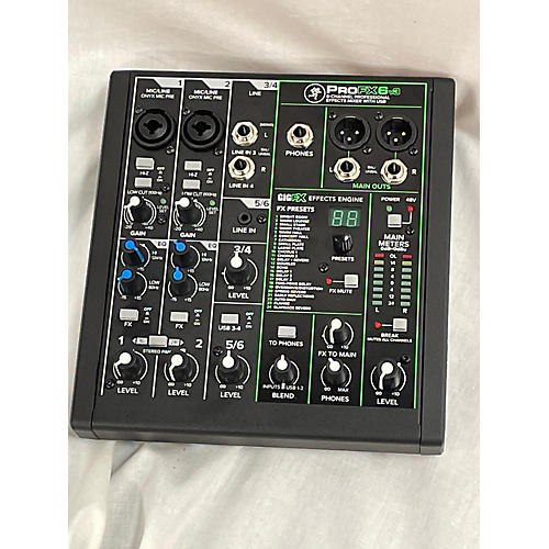 Mackie Used Mackie PROFX6 Unpowered Mixer