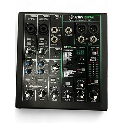 Mackie Used Mackie PROFX6 Unpowered Mixer