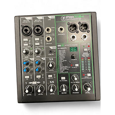 Mackie Used Mackie PROFX6 Unpowered Mixer