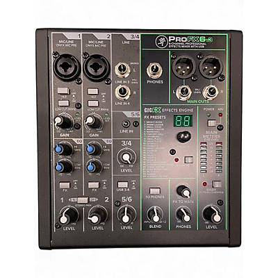 Used Mackie PROFX6 Unpowered Mixer