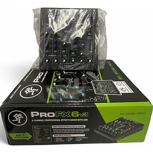 Used Mackie PROFX6 V3 Unpowered Mixer