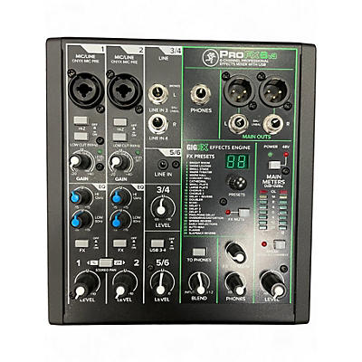 Used Mackie PROFX6 V3 Unpowered Mixer