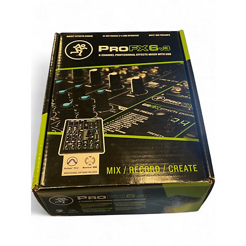 Used Mackie PROFX6 v3 Unpowered Mixer