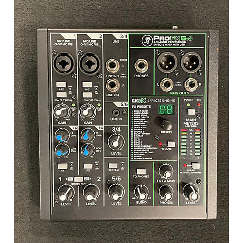 Mackie Used Mackie PROFX6V3 Unpowered Mixer