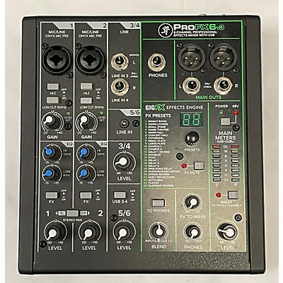 Mackie Used Mackie PROFX6V3 Unpowered Mixer