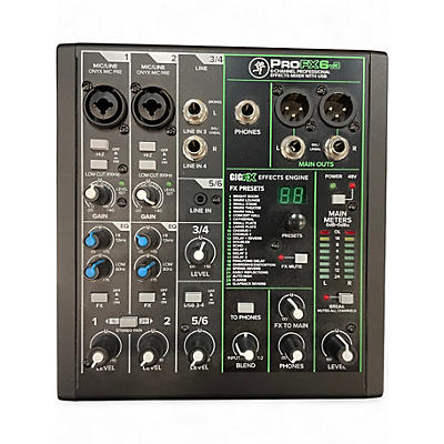 Used Mackie PROFX6V3 Unpowered Mixer