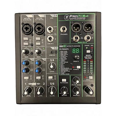 Used Mackie PROFX6V3 Unpowered Mixer