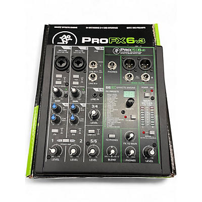 Used Mackie PROFX6V3 Unpowered Mixer