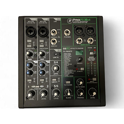 Mackie Used Mackie PROFX6v3 Powered Mixer