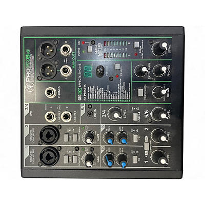 Used Mackie PROFX6v3 Unpowered Mixer