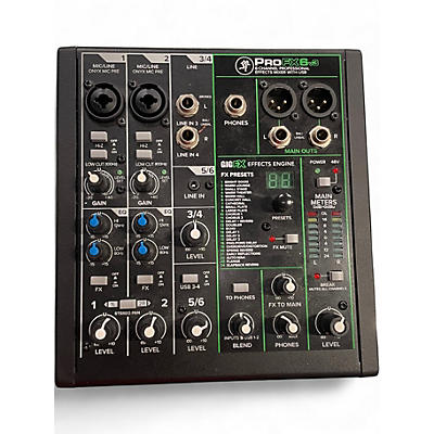 Used Mackie PROFX6v3 Unpowered Mixer