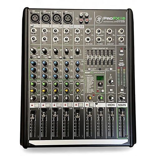 Used Mackie PROFX8 Unpowered Mixer