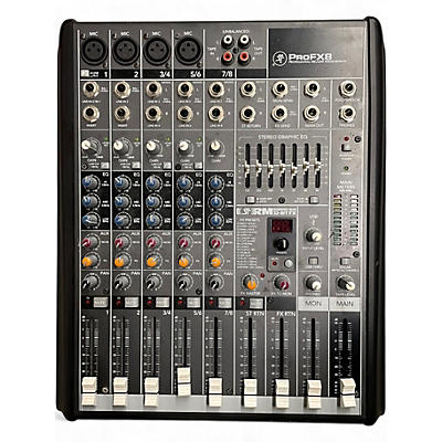 Used Mackie PROFX8 Unpowered Mixer
