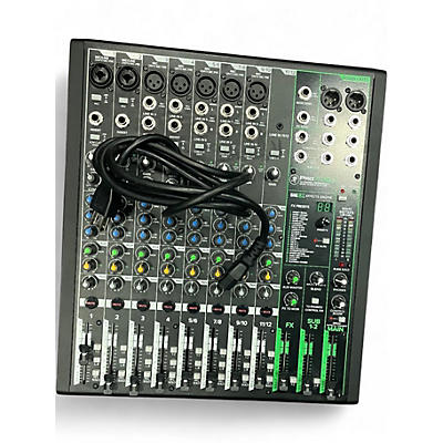 Used Mackie ProFX 12 PROFX12V3 V3 Pro FX 12 Unpowered Mixer
