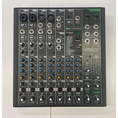 Mackie Used Mackie ProFX10 V3 Unpowered Mixer