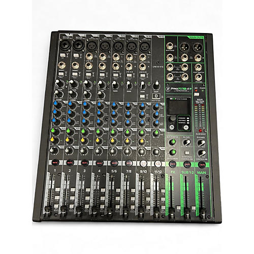 Used Mackie ProFX12v3+ Unpowered Mixer