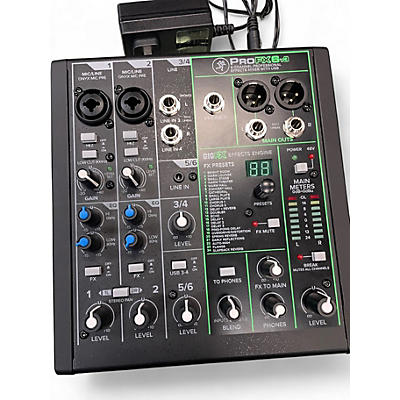 Used Mackie ProFX6 V3 Unpowered Mixer