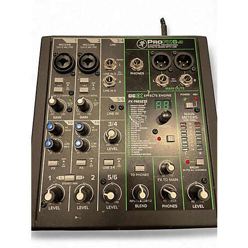 Used Mackie ProFX6V3 Unpowered Mixer