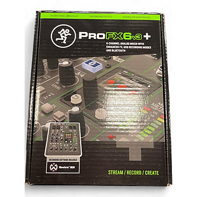Used Mackie ProFX6v3 Powered Mixer
