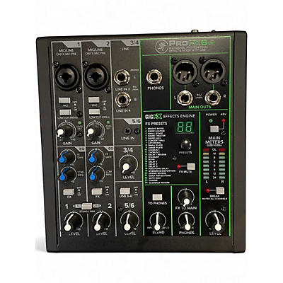 Used Mackie ProFX6v3 Powered Mixer