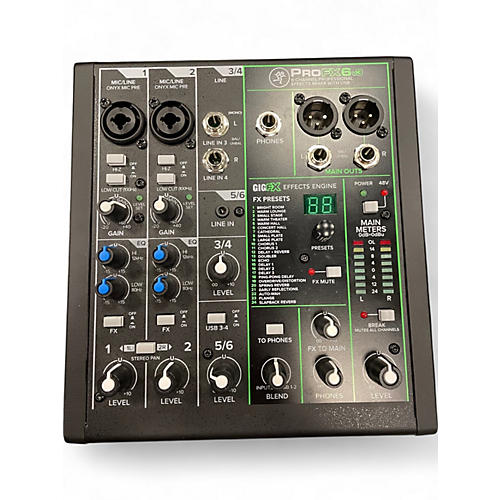 Used Mackie ProFX6v3 Unpowered Mixer