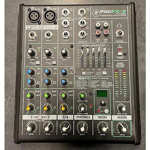 Mackie Used Mackie Profx4v2 Unpowered Mixer