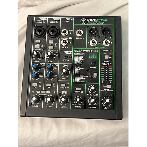 Mackie Used Mackie Profx6 V3 Unpowered Mixer