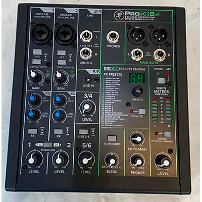 Mackie Used Mackie Profx6V3 Unpowered Mixer