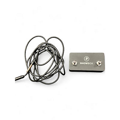 Used Mackie SHOWBOX FOOTSWITCH 2 BUTTON Footswitch