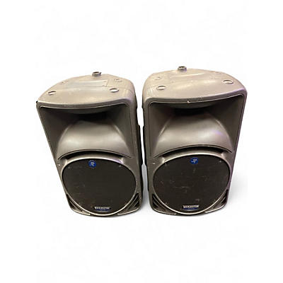 Used Mackie SRM450 PAIR Powered Speaker