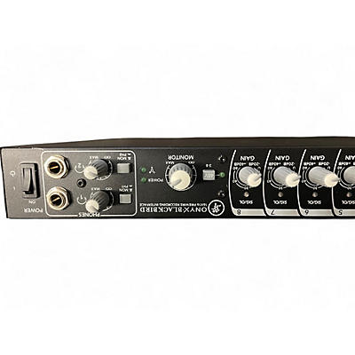 Used Mackie blackbird Onyx 16 Powered Mixer