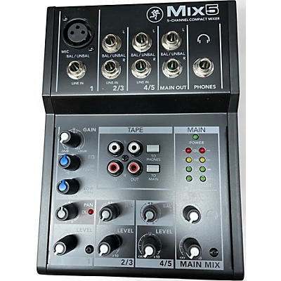 Used Mackie mix 5 Powered Mixer