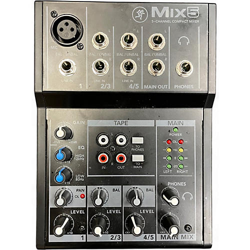 Used Mackie mix5 Digital Mixer