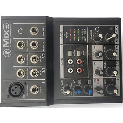 Used Mackie mix5 Powered Mixer