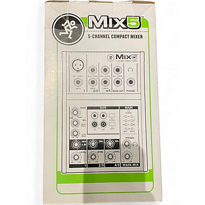 Used Mackie mix5 Powered Mixer