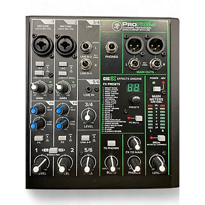 Mackie Used Mackie profx6 Powered Mixer