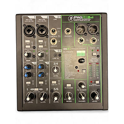 Used Mackie profx6 v3 Powered Mixer